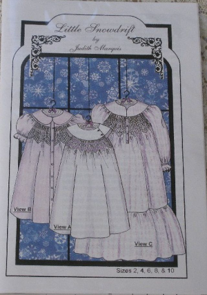 JUDITH MARQUIS LITTLE SNOWDRIFT NIGHTGOWN, JUMPER, SUNDRESS ++